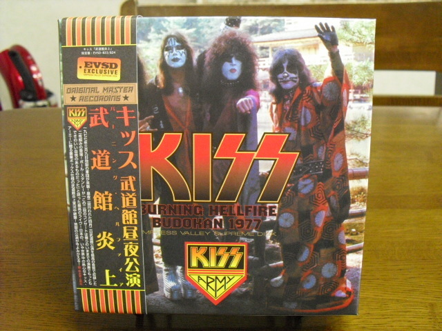 新品KISS Burning Hellfire 2CD BOX 武道館炎上-