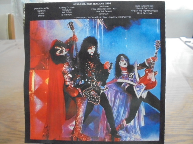 New Zealand 1980 (Kiss Bootleg CD): Kiss Bootleg 大好き New Zealand 1980 (Kiss Bootleg CD): Kiss Bootleg 大好き