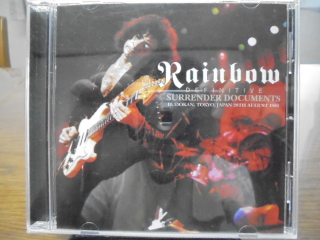 Definitive Surrender Documents (Rainbow Bootleg CD): Kiss Bootleg  大好き～また西新宿のKinnieに行きたいオヤジの散財日記
