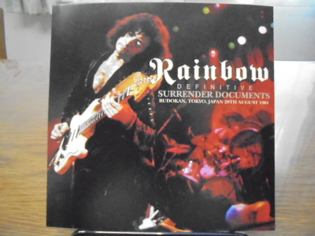 Definitive Surrender Documents (Rainbow Bootleg CD): Kiss Bootleg  大好き～また西新宿のKinnieに行きたいオヤジの散財日記